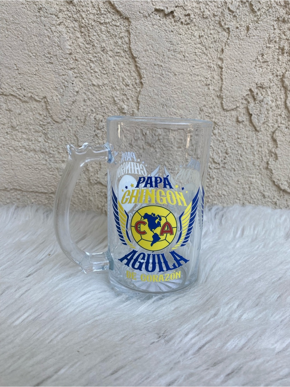 Club America 16oz Beer Glass Mug